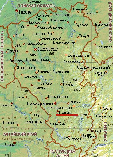 Карта города Калуга