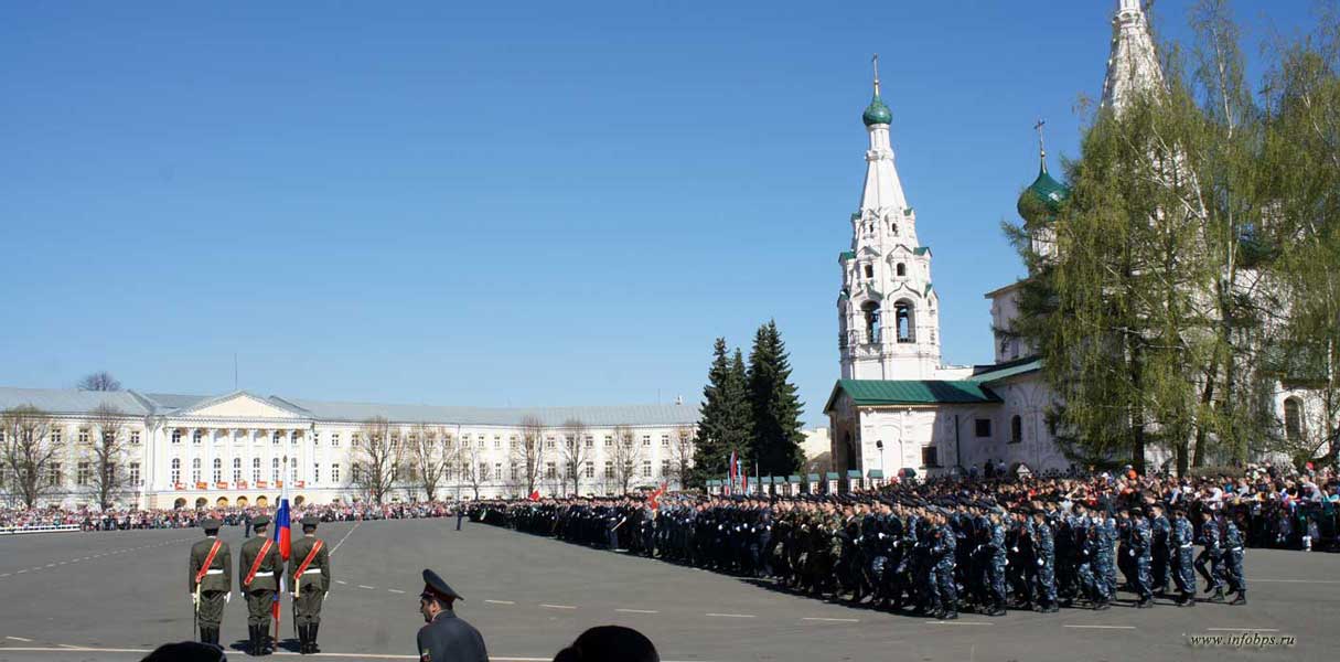 9 мая!  Празднование Дня Победы в Ярославле